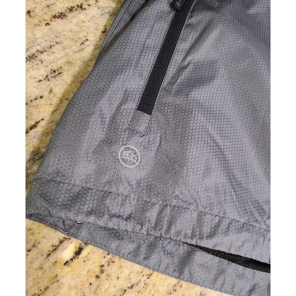 Men's Large Stormtech Performance Rain Jacket Waterproof Gray XBOX Logo Mesh - Picture 11 of 12